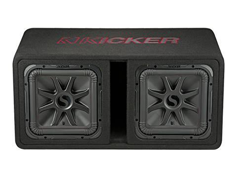 KICKER Dual 12" L7R 2-Ohm Enclosure