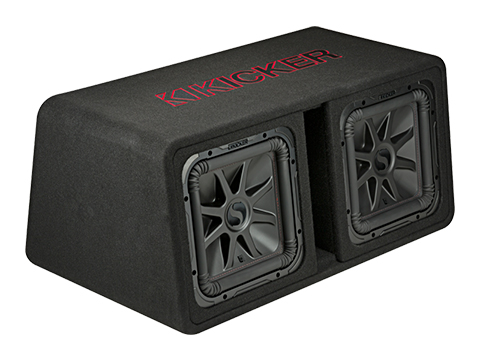KICKER Dual 12" L7R 2-Ohm Enclosure