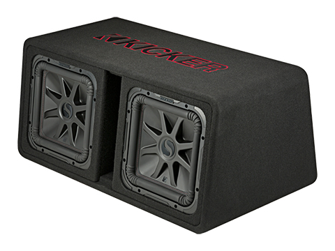 KICKER Dual 12" L7R 2-Ohm Enclosure