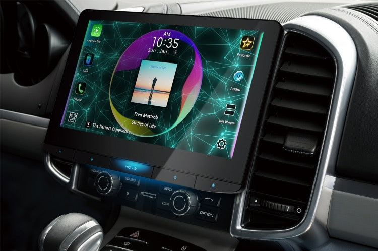 JVC KW-Z1000W 10.1" DMR | Wireless Carplay
