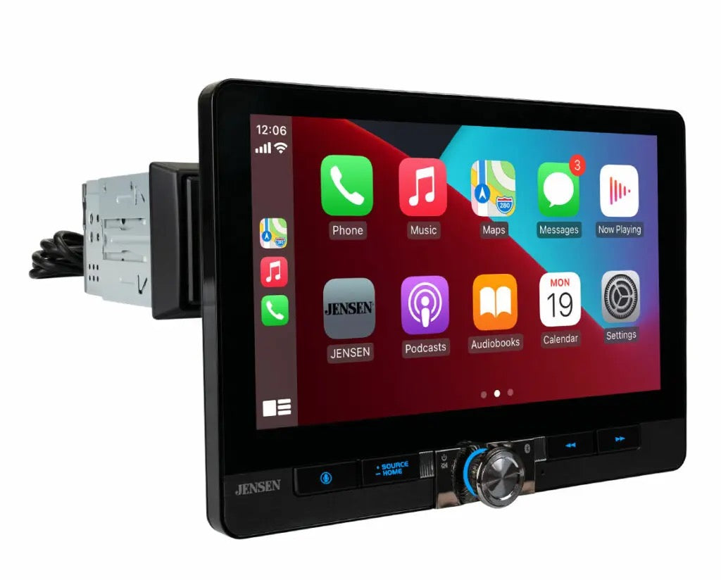 Jensen 10.1″ Receiver with Wireless Android Auto & Apple CarPlay – CAR1013