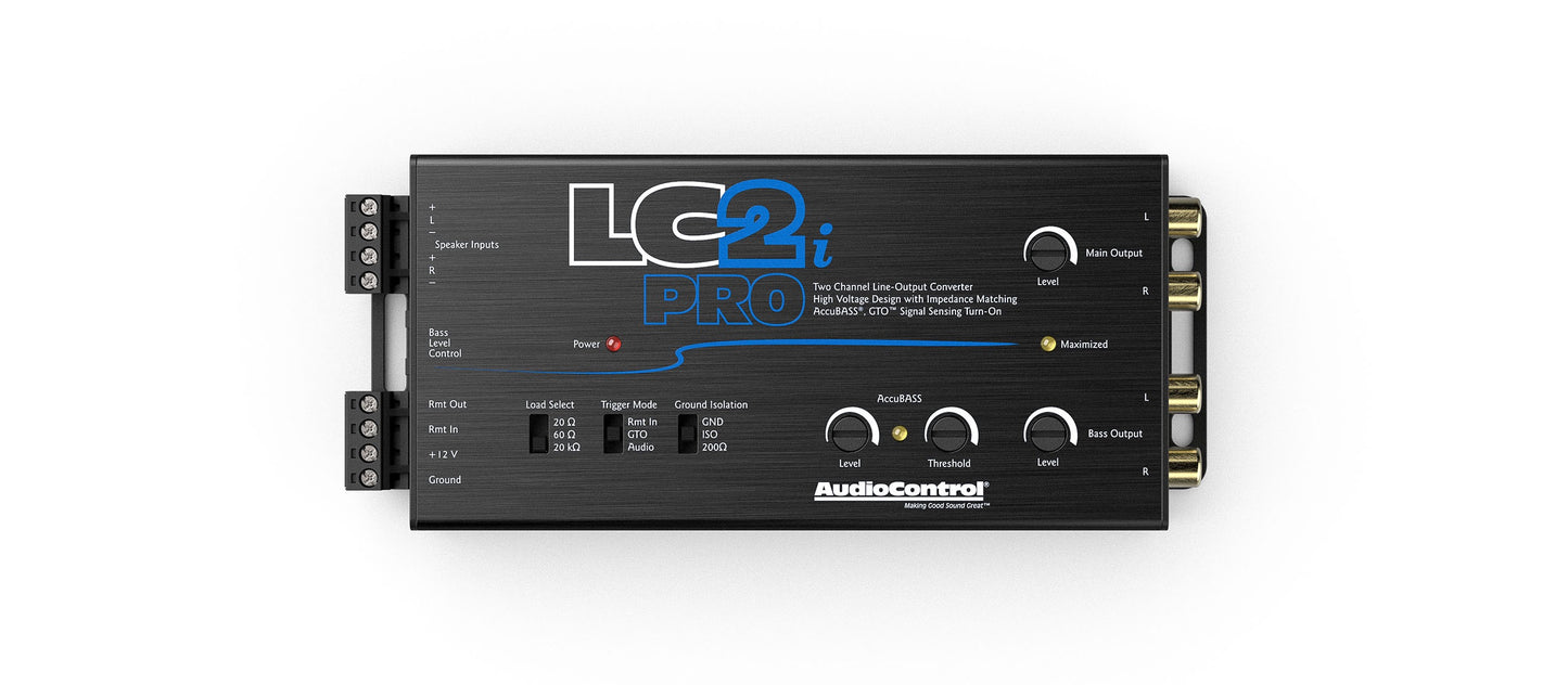 Audio Control LC2i Pro 2-Channel Line Out Converter w/ AccuBass
