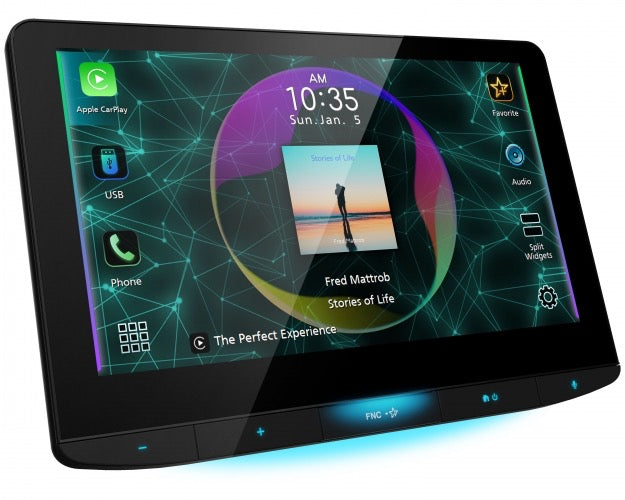 JVC KW-Z1000W 10.1" DMR | Wireless Carplay