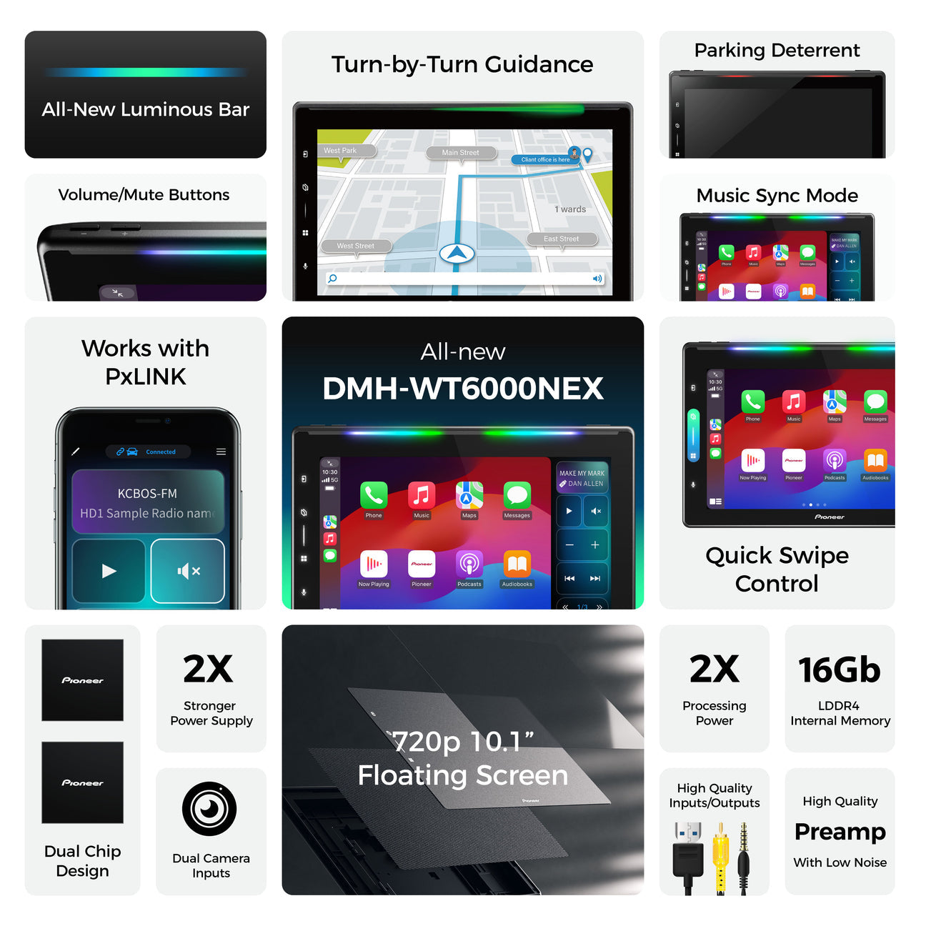 Pioneer DMH-WT6000NEX