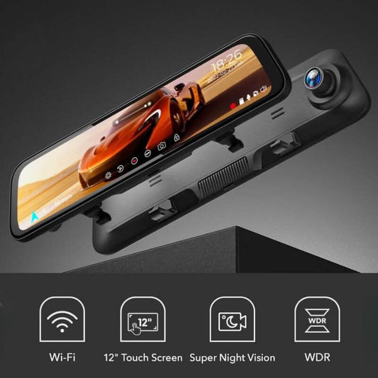 Wolfbox 840H Mirror Dashcam