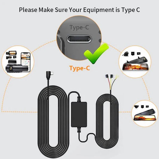 Wolfbox HW-4A-WB Hardwire Kit (TriPro, G900)