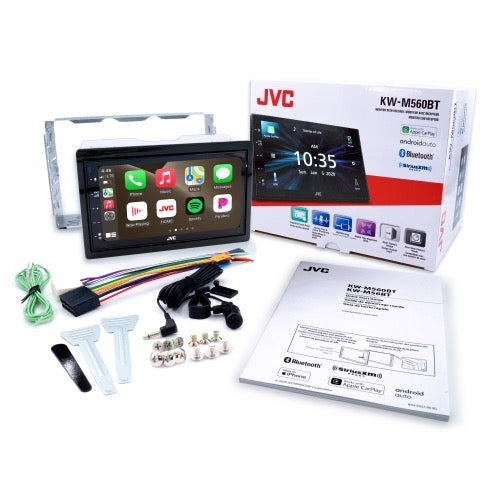 JVC KW-M560BT DMR with CarPlay