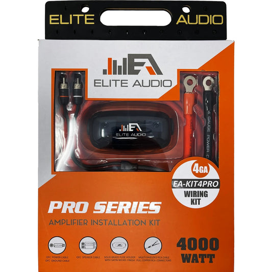 Elite Audio PRO 4Ga OFC Amplifier Kitt