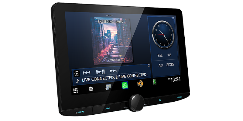 Kenwood DMX1038S Monitor with Receiver 10.1" Digital Multimedia Receiver
